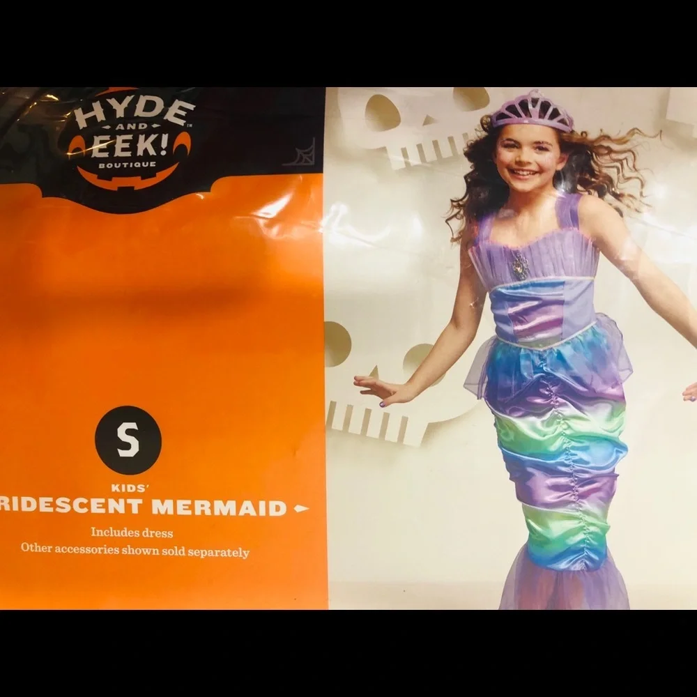 Hide and Eek! Mermaid Dress Small